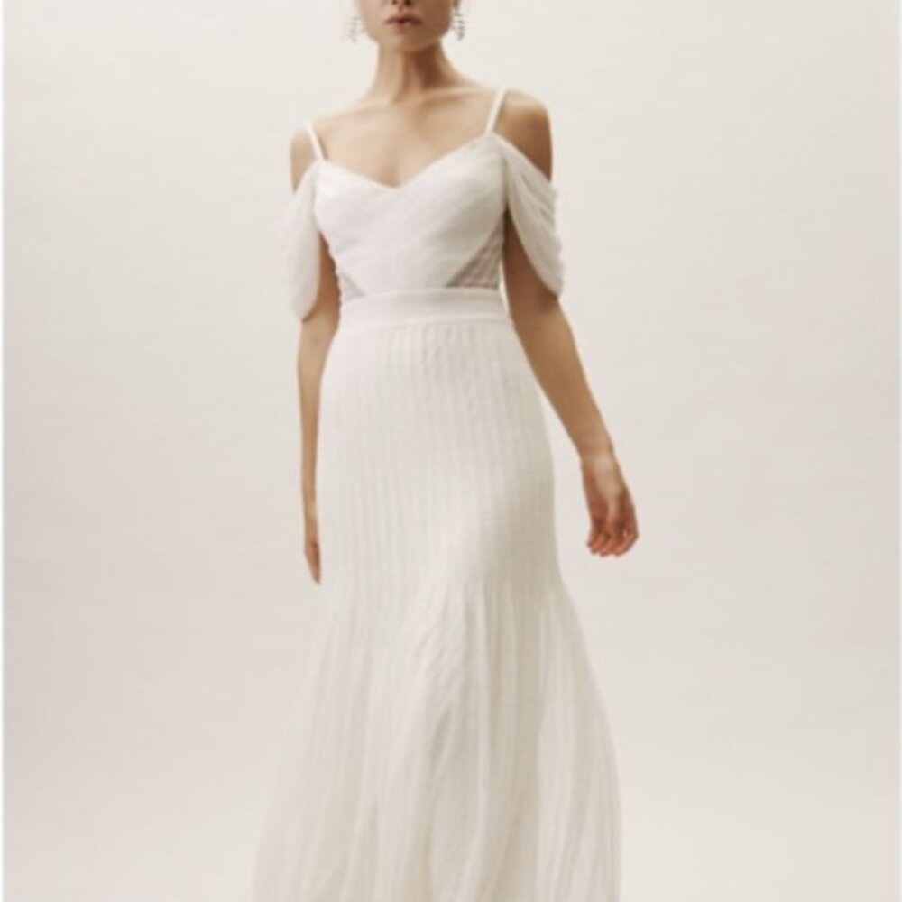 BHLDN Tadashi Shoji 'Rae' Ivory Wedding Dress